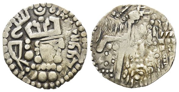 Sogdiana, Lord King of Bukhara AR Drachm.