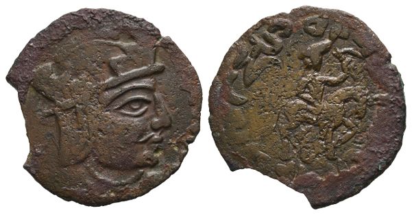 Khwarazmia, King Kanik CU Drachm.