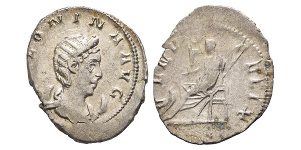 Salonina, Augusta AR Antoninianus.