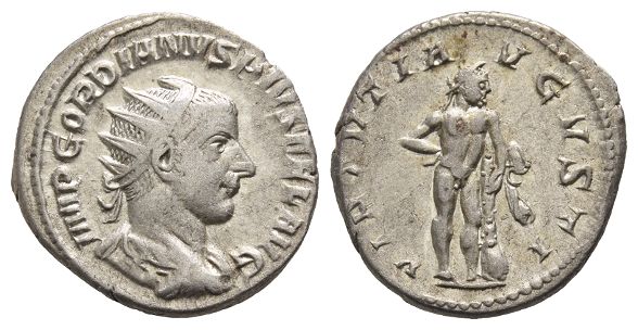 Gordian III AR Antoninianus.