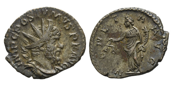 Postumus, Romano-Gallic Emperor AR Antoninianus.