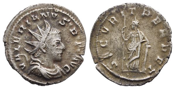 Valerian I BI Antoninianus.