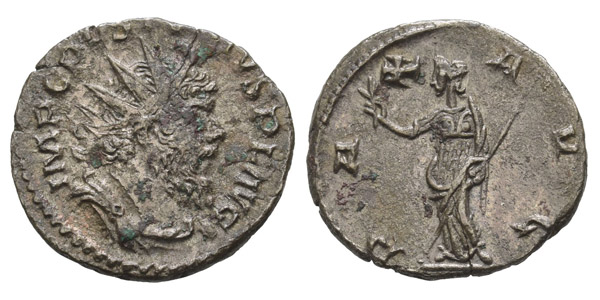 Postumus, Romano-Gallic Emperor BI Antoninianus.