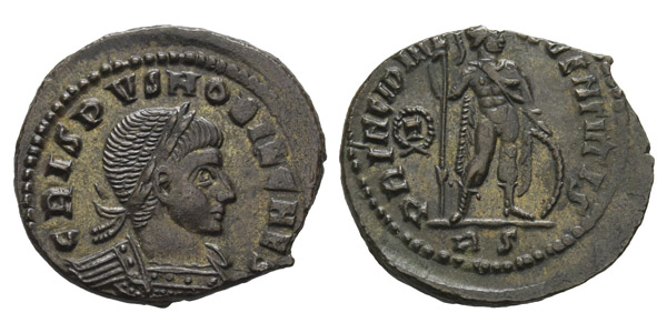 Crispus, as Caesar BI Nummus.