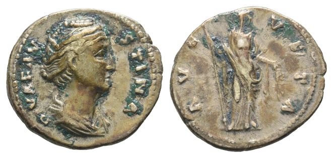 Diva Faustina I AR Denarius.