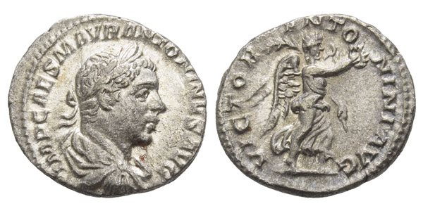 Elagabalus AR Denarius.