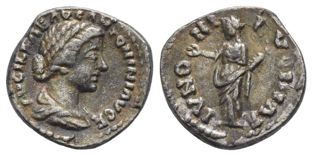 Lucilla, Augusta AR Denarius.
