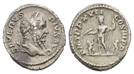 Septimius Severus AR Denarius.