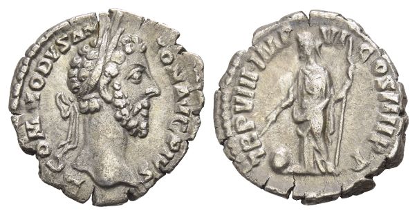 Commodus AR Denarius.