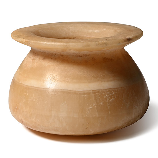 Western Asiatic Alabaster Vessel