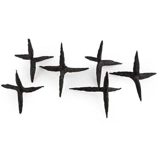 Roman Iron Anti-Cavalry Caltrop Group