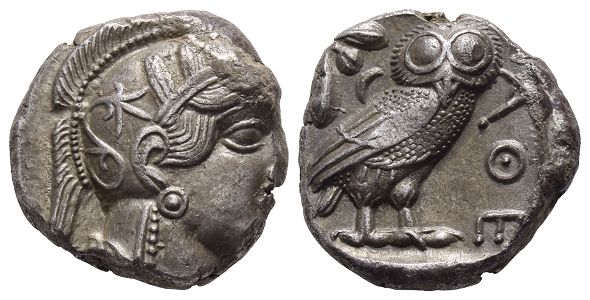 Attica, Athens AR Tetradrachm.