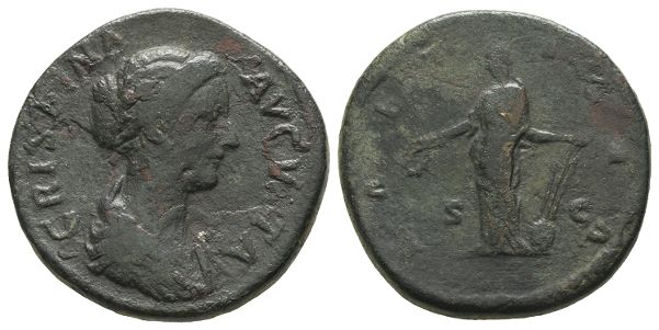 Crispina, Augusta AE Sestertius.