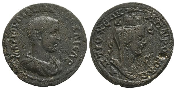 Philip II, as Caesar AE 31mm of Antioch, Seleucis and Pieria.
