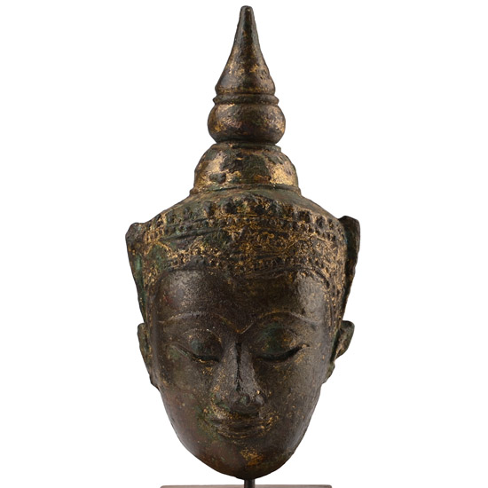Large Thai Head of a Buddha