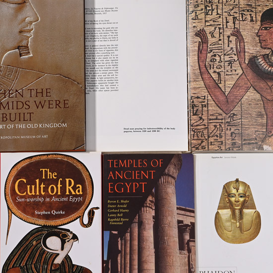 Books on Egyptian Art and Religion - 5 Titles