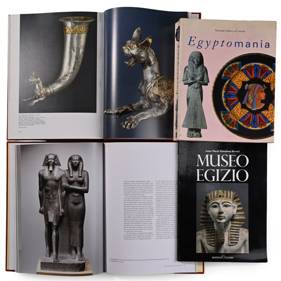 Books on Egyptian Art, Museum Collections and Egyptomania - 4 Titles