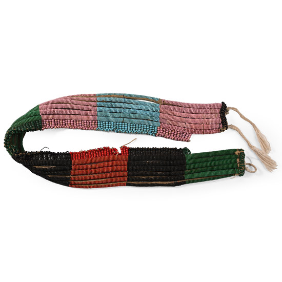 Zulu Womans Glass Bead Belt
