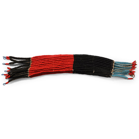 Zulu Glass Bead Anklet