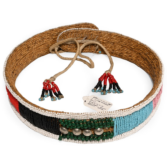 Zulu Womans Glass Bead Belt