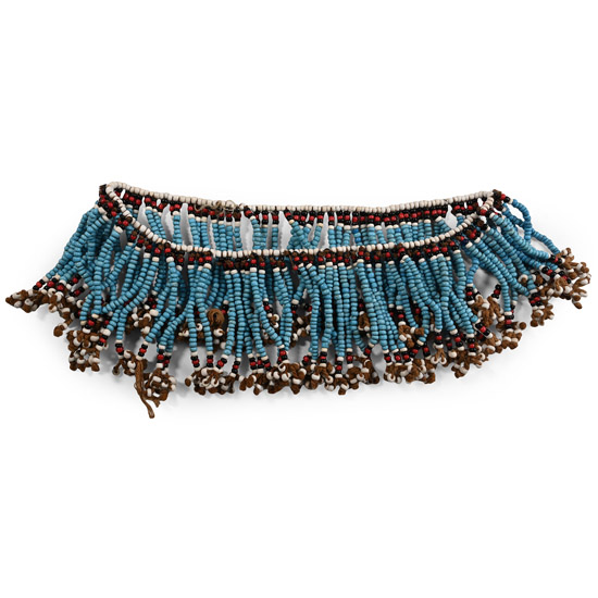 Zulu Womans Glass Bead Necklace