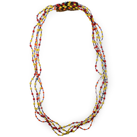 Swazi Mens Glass Bead Necklace