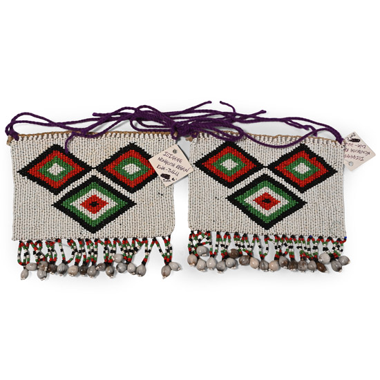 Zulu Womans Glass Bead Panel Pair