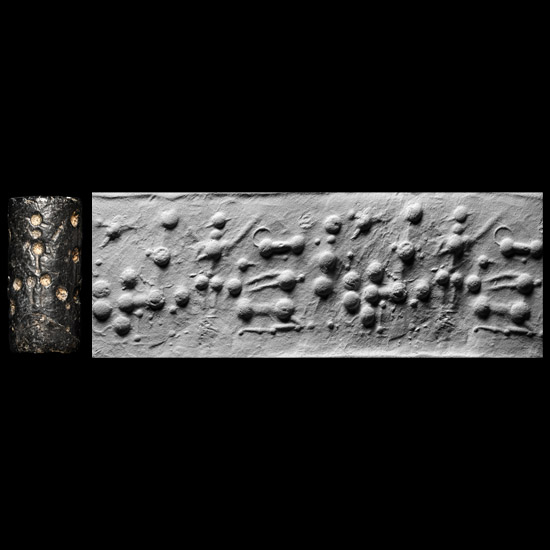 Neo-Assyrian Haematite Cylinder Seal