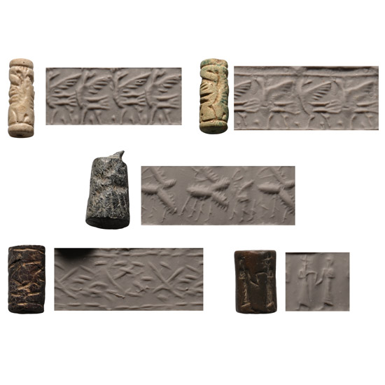 Western Asiatic Stone Cylinder Seal Group