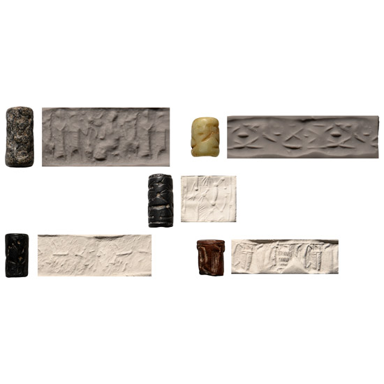 Western Asiatic Stone Cylinder Seal Group