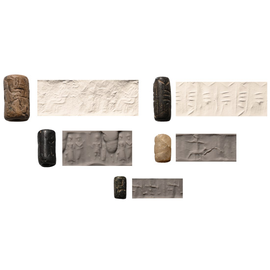 Western Asiatic Stone Cylinder Seal Group