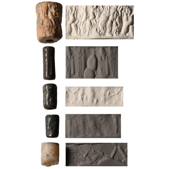 Western Asiatic Stone Cylinder Seal Group
