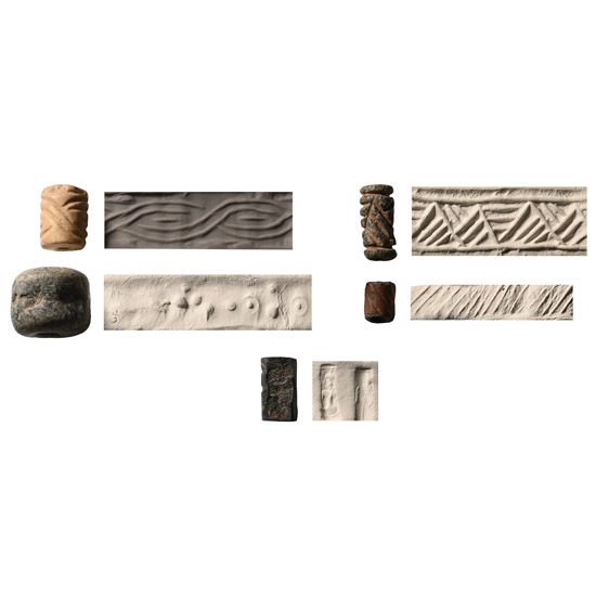 Western Asiatic Stone Cylinder Seal Group