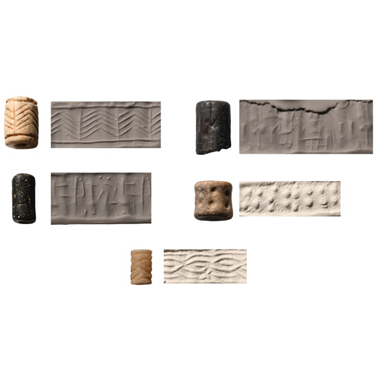 Western Asiatic Stone Cylinder Seal Group