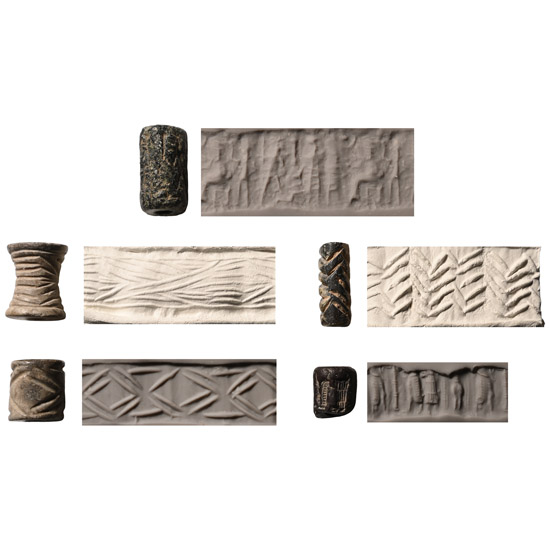 Western Asiatic Stone Cylinder Seal Group