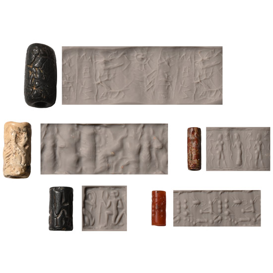 Western Asiatic Stone Cylinder Seal Group