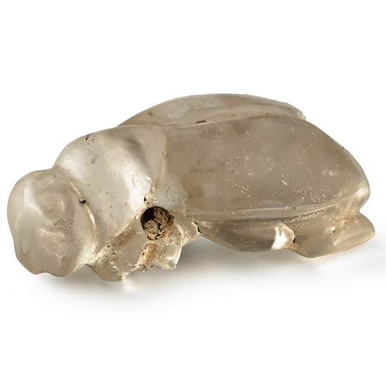 Egyptian Rock Crystal Locust Pendant
