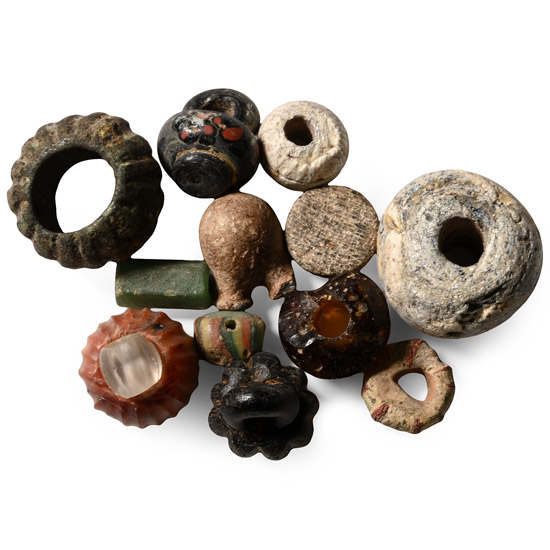 Roman Glass Bead and Pendant Collection