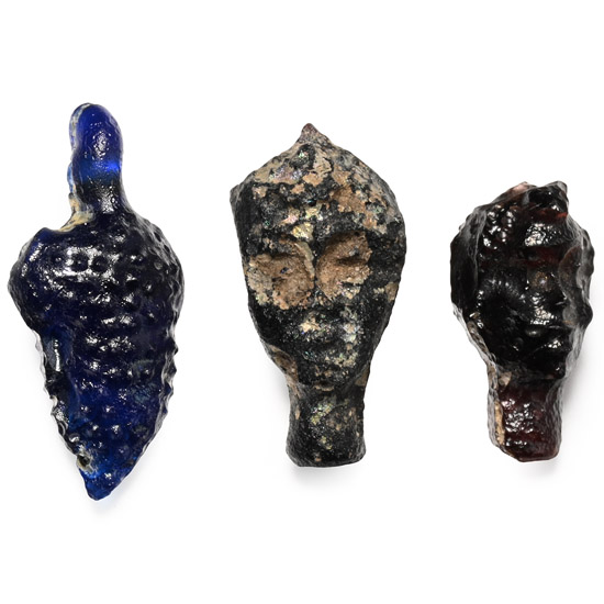 Roman Glass Amulet Group