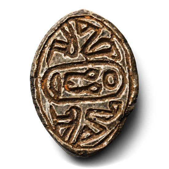 Phoenician White Steatite Scaraboid