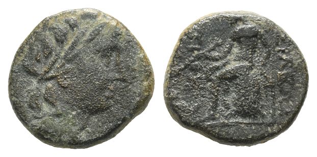 Seleukid Empire, Antiochos II Theos(?) AE 13mm.