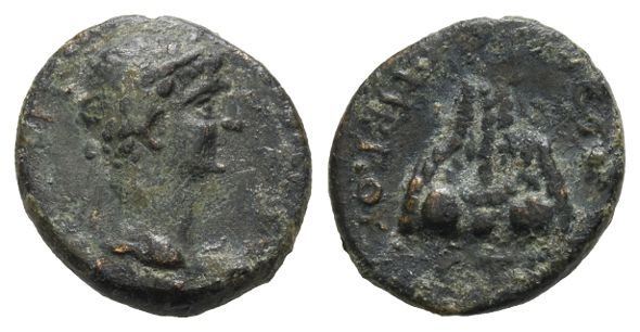 Trajan AE 16mm of Caesarea, Cappadocia.