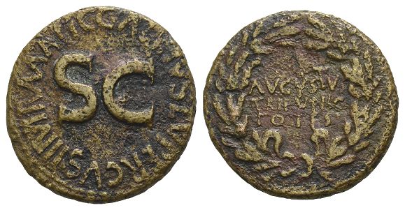 Augustus AE Dupondius.