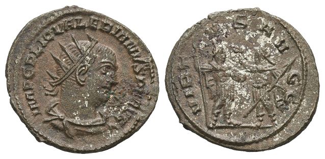 Valerian I BI Antoninianus.
