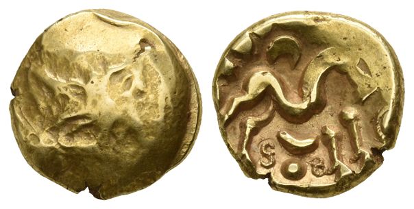 Celtic Northeast Gaul. Ambiani AV Stater.