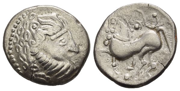 Celts in Eastern Europe AR Tetradrachm.
