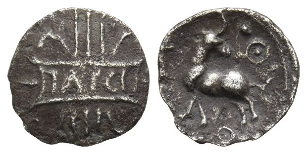 Celtic Britannia. Catuvellauni and Trinovantes, Tasciovanos AR Unit.