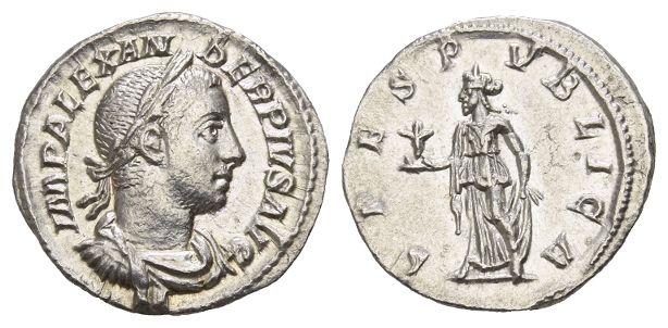 Severus Alexander AR Denarius.