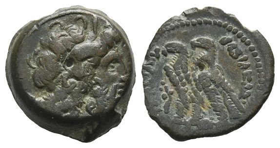 Ptolemaic Kingdom of Egypt, Ptolemy IX to Ptolemy XII AE 20mm.