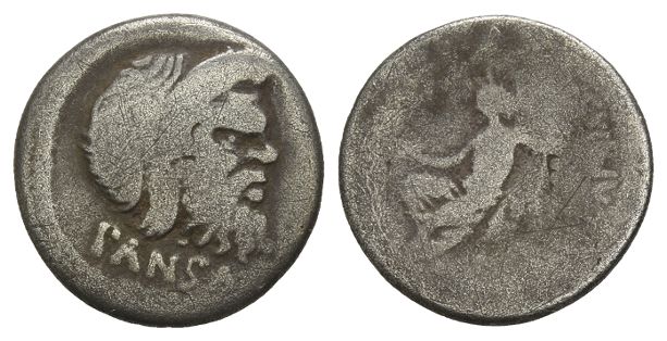 C. Vibius C.f. C.n. Pansa Caetronianus AR Denarius.